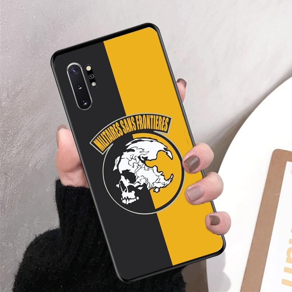 M-Metal Gear S-Solid Чехол для телефона из игры Для Samsung Note 8 9 10 20 Pro Plus Lite M 10 11 20 30 21 31 51 A 21 22 42 02 03