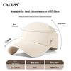 Унисекс бейсболка CACUSS с изогнутым козырьком