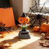 Auto Shaking Head Car Accessories Solar Dancing Pumpkin Doll, Halloween Dashboard Decoration, Spooky Ghost Lively Interior Decor Figurine Ornament