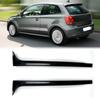 1 пара глянцевых черных спойлеров на заднее стекло автомобиля для VW Polo MK5 6R 6C 2011-2017