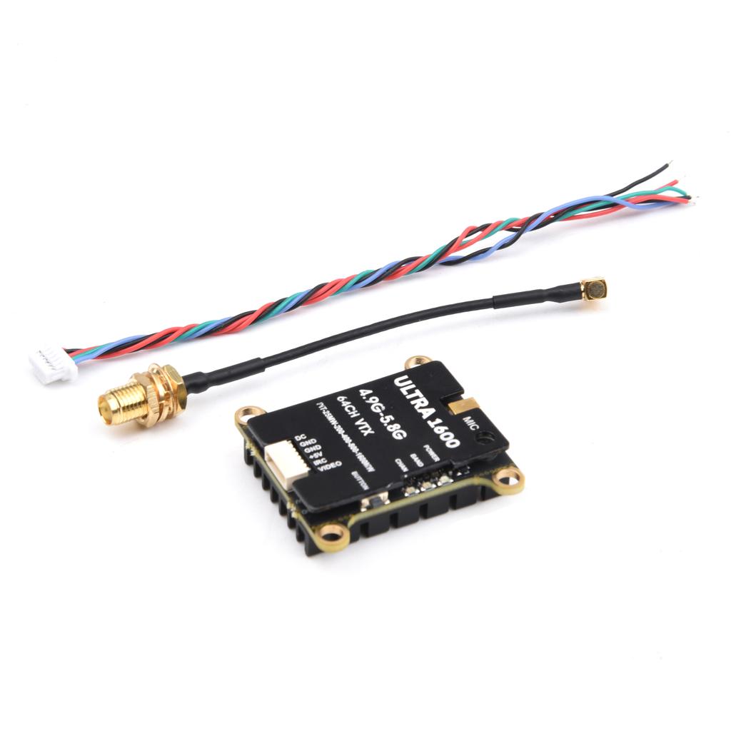 НОВЫЙ 64-канальный 4.9G-5.8G 1.6W / 2.5W FPV VTX передатчик с антенной для рамы гоночного дрона FPV дальнего действия
