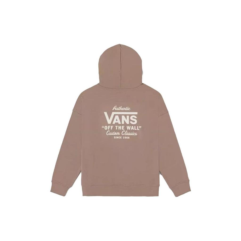 Vans Толстовка с капюшоном и принтом букв, свободная, унисекс, светло-коричневая VN000H0TYEH