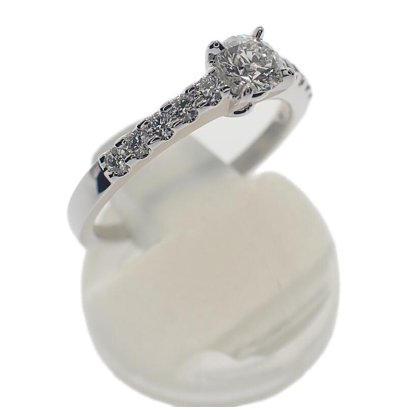 MIKIMOTO # 10(Размер Японии) кольцо Pt950Платина Женское