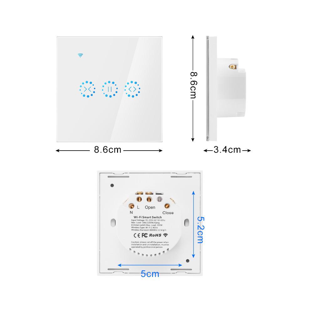 Tuya Микро-линк WiFi/ZIGBEE Переключатель дистанционного управления шторами и гаражными воротами