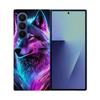 Для Samsung Galaxy Z Fold 7 6 5 4 3 2 Чехол Прозрачная Защитная Задняя Крышка Жесткий ПК Корпус Для Samsung Z Fold7 Fold6 Fold5 Чехол