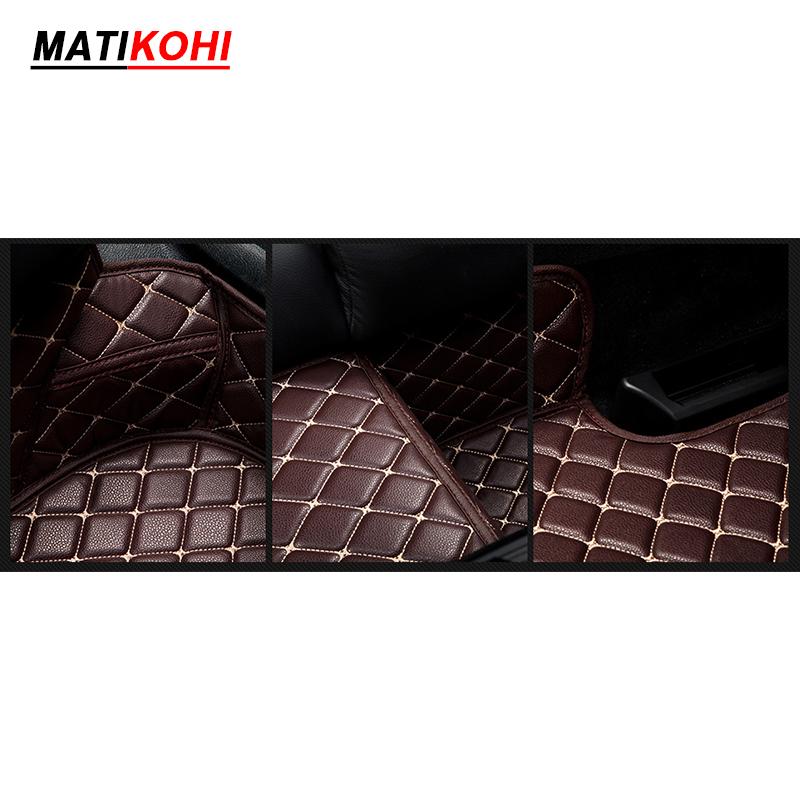 AOTI9 MATIKOHI Custom Car Floor Mats For Hyundai Grandeur Azera Auto Carpets Foot Coche Accessorie