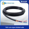 Qilian RVVP Shielded Flame Retardant Multi-core Copper Control Cable for Security and Communication