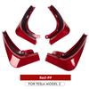 2017-23 Новый автомобильный брызговик для Tesla Model 3, аксессуары, передние и задние колеса, брызговики из углеродного волокна, ABS Model3, брызговики
