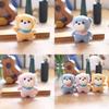 Adorable Cute Knitted Bear Plush Toy Keychain Doll Charming Cartoon Bag Pendant