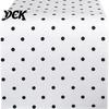 Anti-wrinkle Table Runner for Coffee Modern Geometric Runner, Black And White Checkered Stylish Pattern 72 Inch Striped Dining Decor Decorative