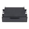 Car Stereo Storage Box Waterproof Car Radio Pocket ABS 1DIN Sturdy and Practical Replacement for Mitsubishi