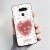 Soft Case For LG K50S K40S Phone Case LMX540HM LM-X540 LMX430HM LM-X430 Fashion Butterfly Flower Black Silicone Bumper Cover