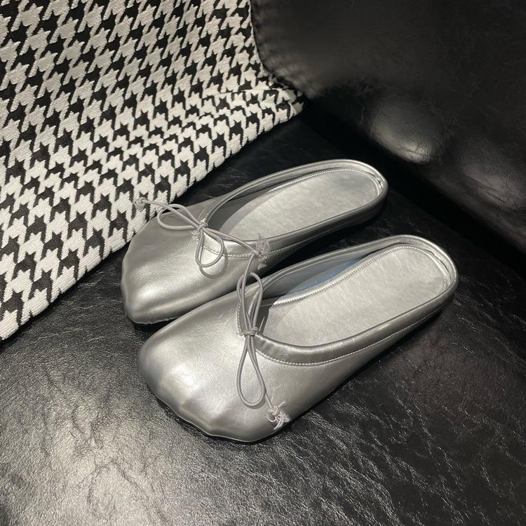 Популярные нишевые туфли с носком, туфли-лодочки, женские туфли на плоской подошве, женские туфли-лоферы