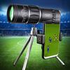 40X60 Monocular Telescope Optical Zoom Spotting Scope FMC BAK4 Long Range Outdoor Portable Bird Watching Target 16x52