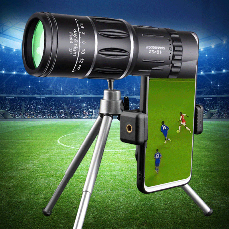 40X60 Monocular Telescope Optical Zoom Spotting Scope FMC BAK4 Long Range Outdoor Portable Bird Watching Target 16x52