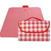 ORIJIRI Picnic Picnic for the Sea or 150 X 200 for 3 To 6 People Checkered Sheet, Large, Thick, Mat, Compact, Waterproof, Foldable, Pool, Cm, (Red