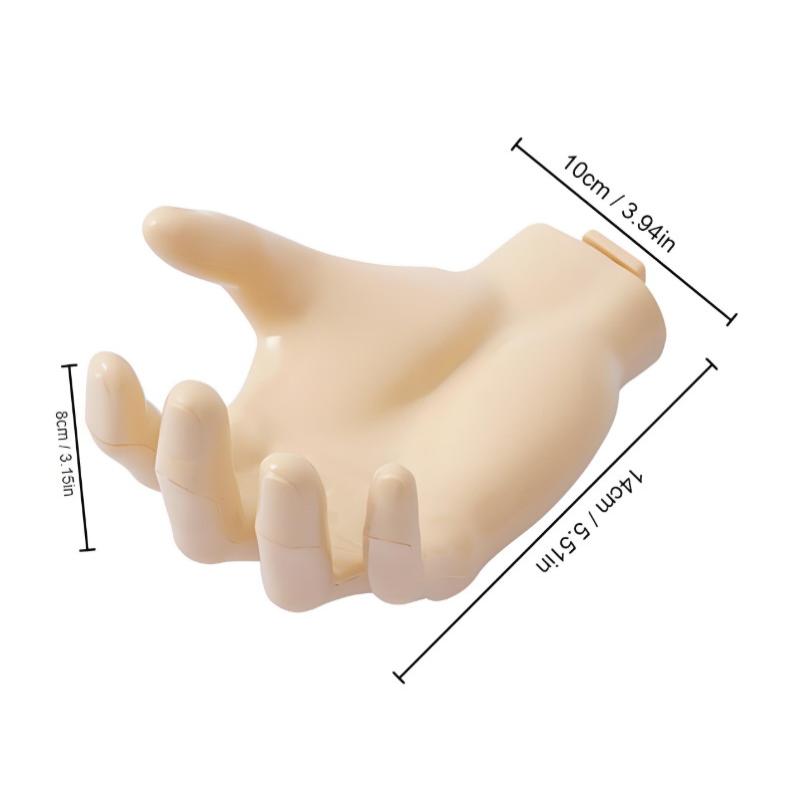 Настенный держатель Самоклеящийся крючок-вешалка в форме руки Без сверления Крючок в форме ладони Настенный Многофункциональный Для дома и офиса