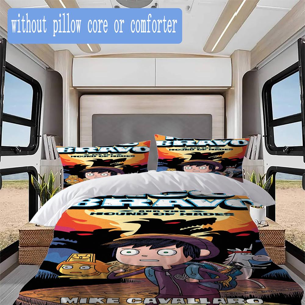 Nico Bravo Pattern Bedding,Quilt Set Quilt Cover Pillowcase Home Birthday Gift (1*duvet cover+2*pillowcase,without core)SSJT0917441