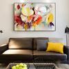 Modern Wall Art Flower Painting Living Room Abstract Water Splash Canvas Painting Wall Decoration Background Wall Decoration
