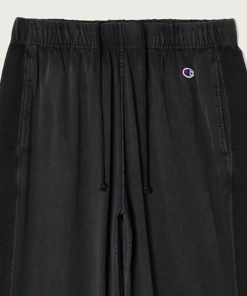 CHAMPION X N.Hollywood Side Terry Sweatpants Off Black