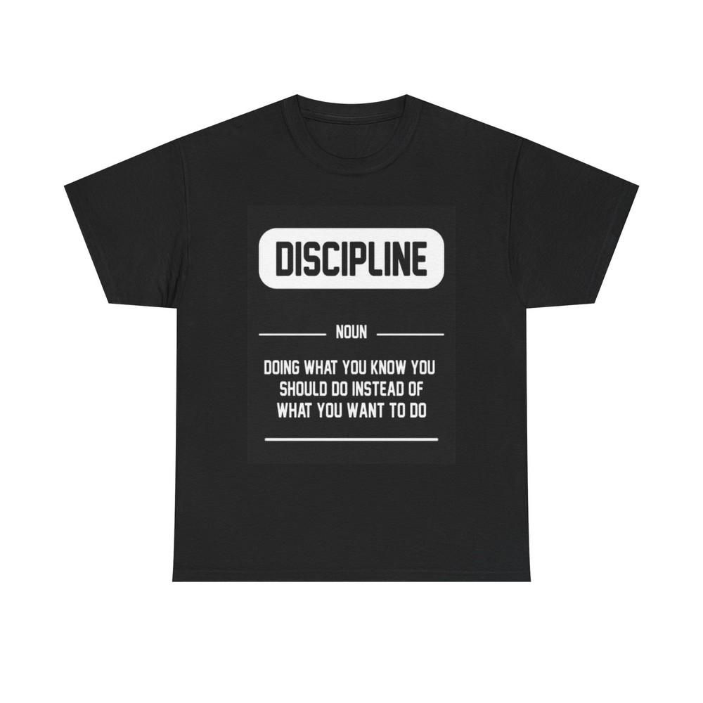 Графическая футболка Discipline Спортивная одежда для зала Унисекс Хлопковая футболка Унисекс футболка для тренировок