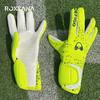 ROXXANA Профессиональные Нескользящие Латексные Вратарские Перчатки для Футбола Защитные Мужские Женские Молодежные Детские Тренировочные Матчевые Футбольное Оборудование