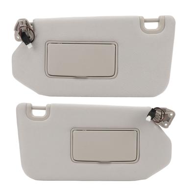 Передний солнцезащитный козырек, прочный, долговечный, серый, сменный солнцезащитный козырек для QX60 2013‑2018 с левым рулем