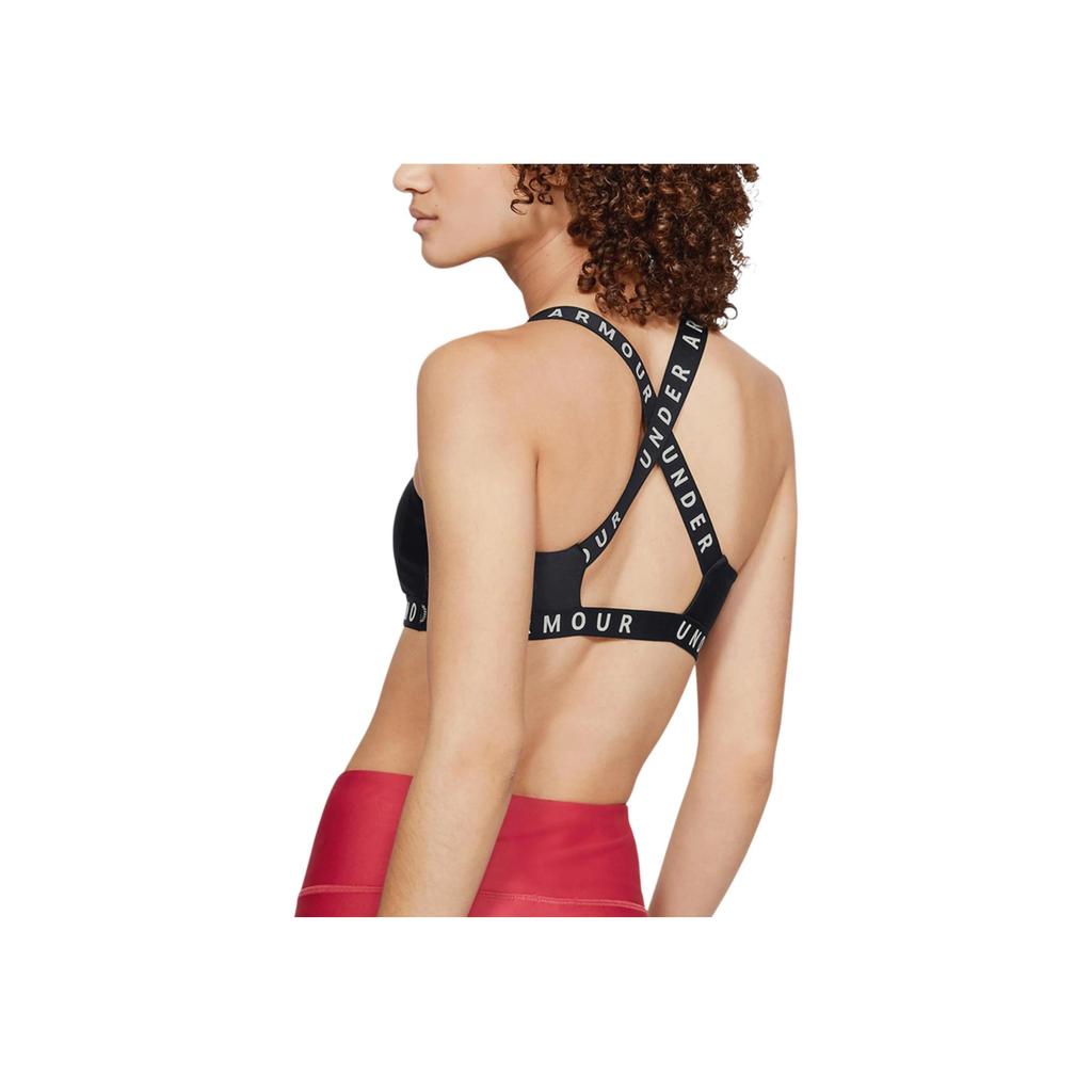 Under Armour Женские топы Sportlette с бретельками и надписью Wordmark, черные 1342646-001