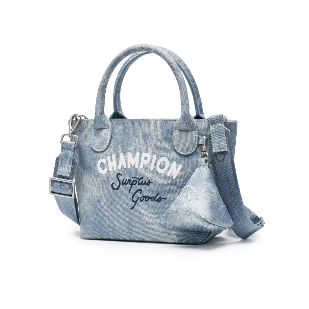 Champion Pudding Bag Fun Logo Detachable Headphone Tote Bag Fabric Backpack Handbag Medium Unisex Tote Bag U5AACPU43