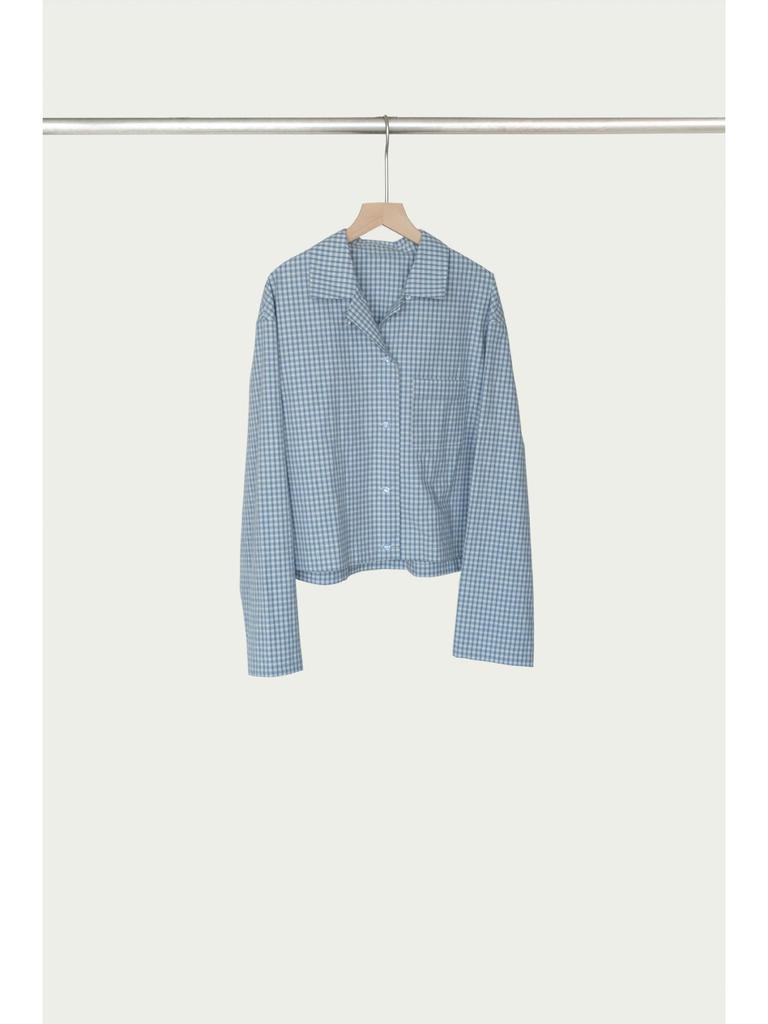 Korean Miu-Style All-Cotton Long Sleeve Short Shirt for Women – Versatile Spring Layering