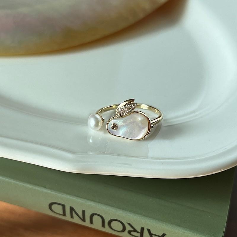Elegant French Iris Violet Enamel Drop Oil Zircon Ring For Women Fashion Accessory