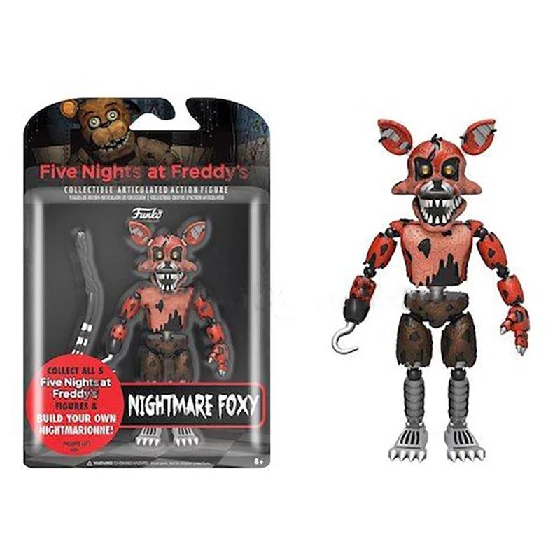 Fnaf Мишка Полуночный Гарем Пять Ночей Сочлененная Съемная Игровая Фигурка Действия В Five Nights Security Breach Миниатюрная Игрушка для Детей