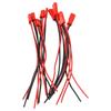 Reliable Connector Cable Kit 2P Plug+Socket with 200mm Red + Black Wire