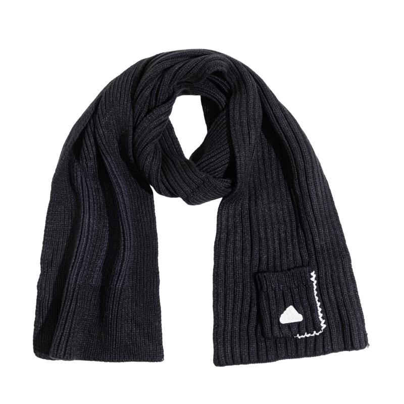 Adidas Three-Stripe Knitted Warm Scarf