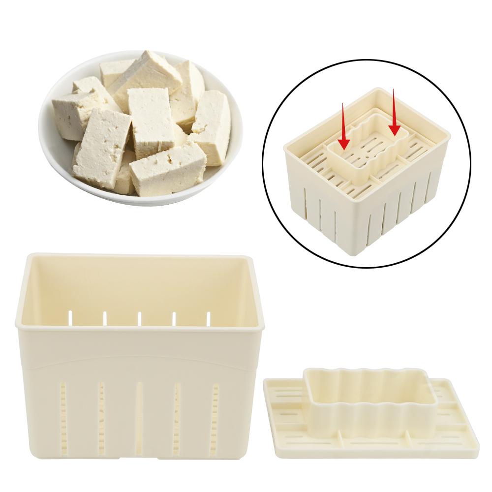 Соевый творог, форма для изготовления тофу, кухонный набор инструментов для приготовления пищи, кухонные гаджеты, сделай сам, форма для тофу, домашняя пластиковая пресс-форма для тофу