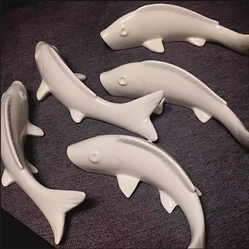3D Керамические Рыбки Настенные Подвесные Украшения для Дома Комнаты Веранды Телевизора Фон Стены Декор Отеля Клуба Офиса Настенная Роспись Поделки