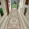 Retro Ethnic Long Corridor Carpet Luxury European Decoration Hallway Rug Non-slip Easy Cleaning Floor Mat Stairway Runners Mats