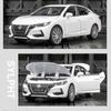 Литая под давлением модель автомобиля SYLPHY 1/32, коллекция игрушечных транспортных средств, звуки, подарки для детей