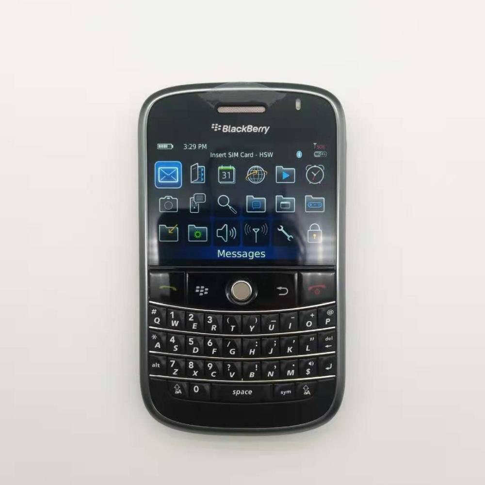 Восстановленный мобильный телефон Blackberry Bold 9000 3G NETWORK 128 RAM 1GB ROM с 1 SIM-картой