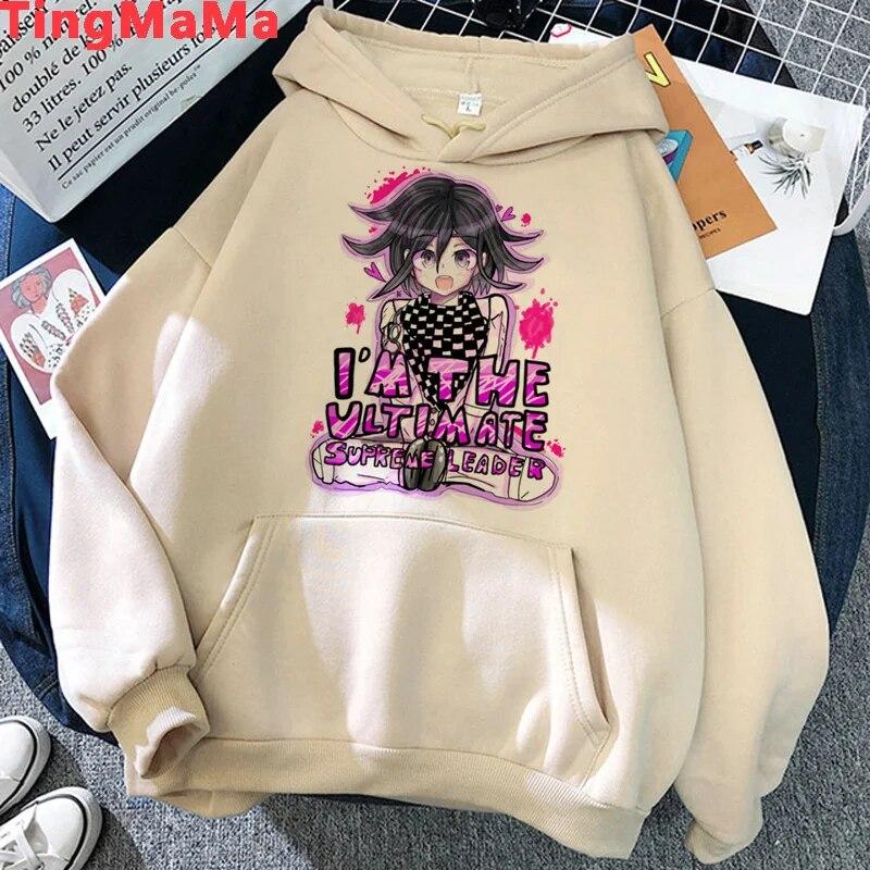 Danganronpa Nagito Komaeda Ouma Kokichi Hoodies Unisex Ulzzang Oversized Grunge Korea Unisex Clothing Hoody Ulzzang Printed Unisex Hoodie