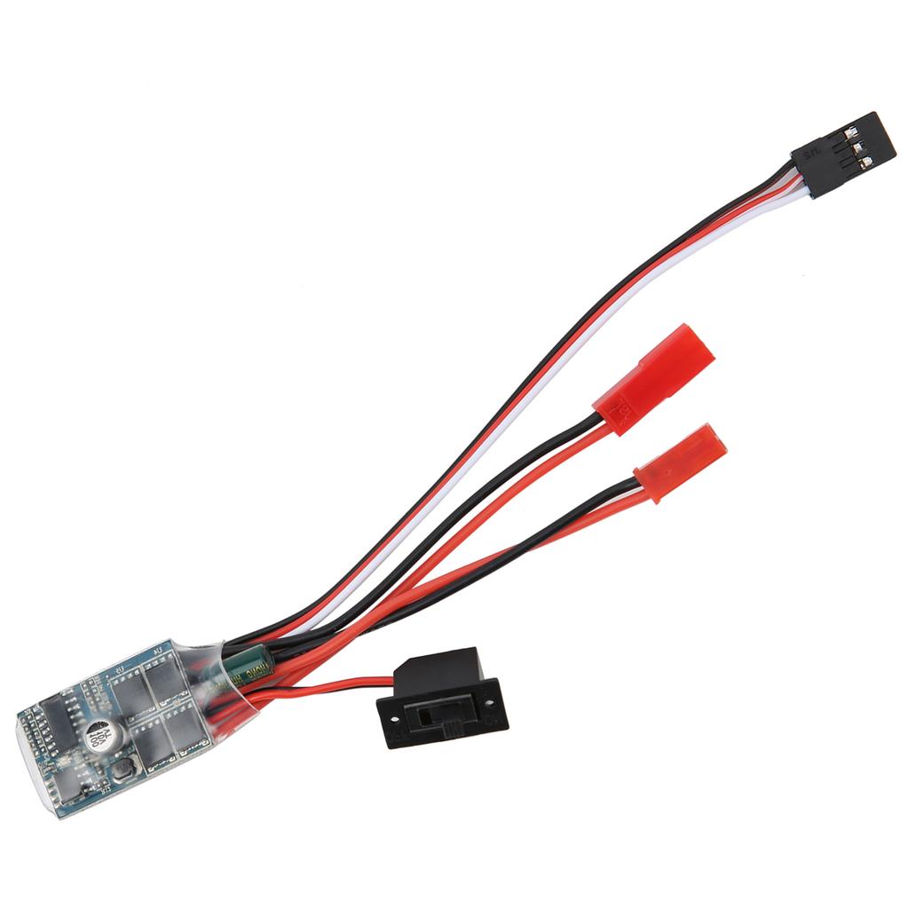 30A ESC Brushed ESC Motor Electric Speed Controller with Brake for RC Car Boat Model30A
