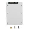 MSATA To SATA3.0 Adapter Box 2.5in SSD Solid State Drive 7mm Computer Accessories PartsWhite  (Not