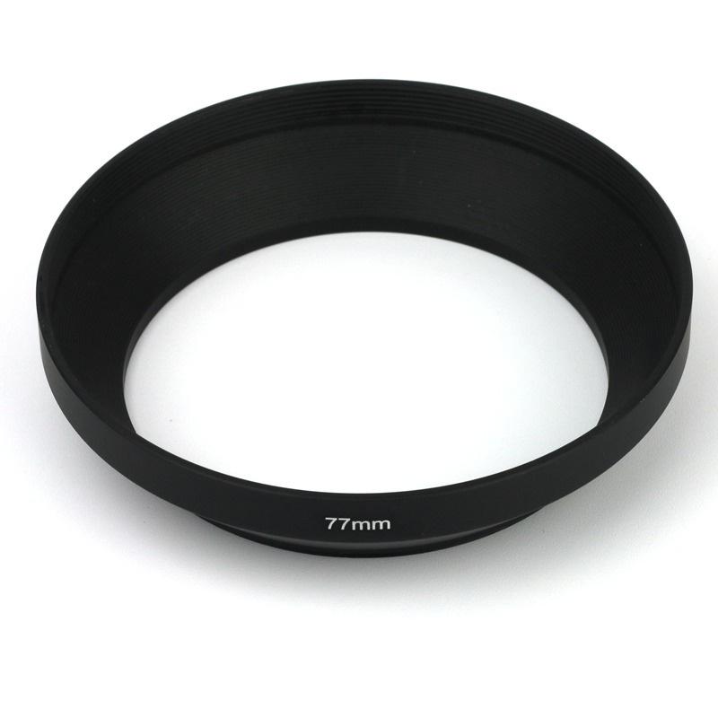 40.5 49 52 55 58 62 67 72 77 82мм Металлическая бленда для объектива камеры Широкоугольная навинчивающаяся бленда для объектива для canon nikon для Sony Pentax
