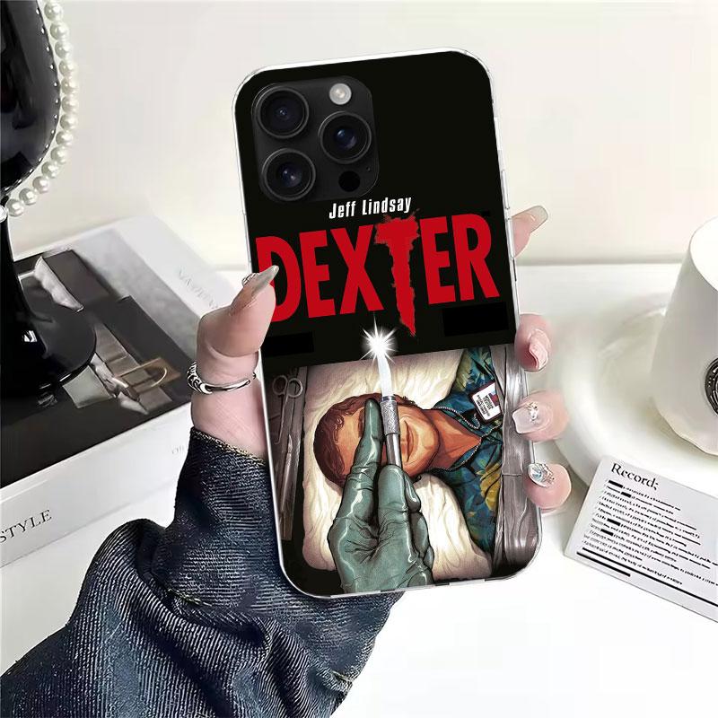 TV Show Dexter Morgan Soft Phone Case For IPhone 18 11 17 Air 16E 16 Pro Max 15 + 14 Plus 13 Mini 12 Apple 7 SE 8 Fundas Coque 11 1