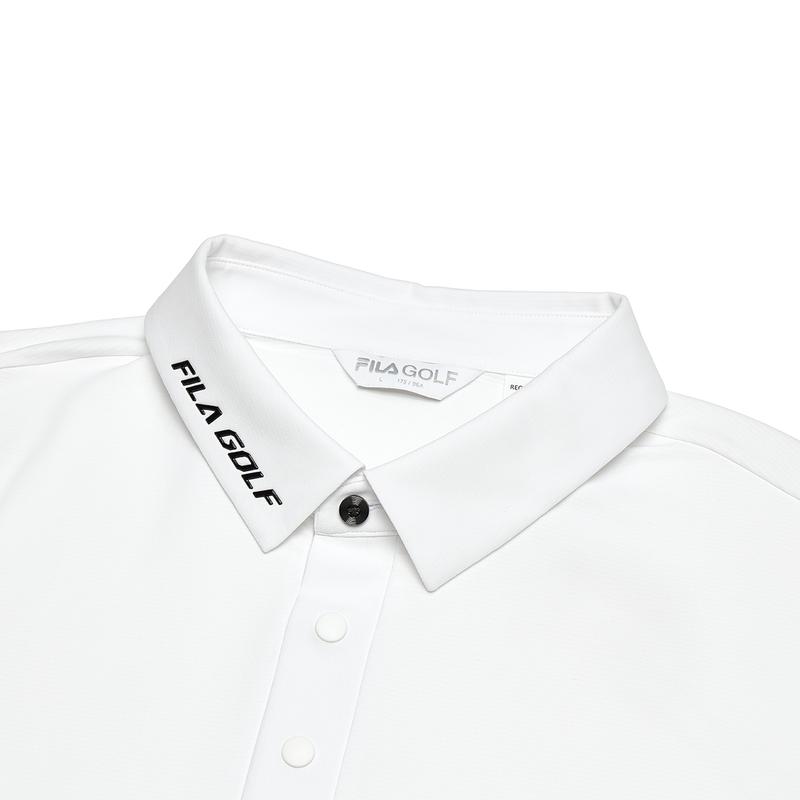 FILA Polo Shirt Men's Jade White A61M425107FWT