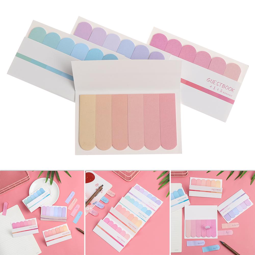 Постепенное изменение цветов Полоса вкладок Канцелярские принадлежности Индекс Флажки Блокнот для заметок Наклейка для заметок