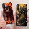 For Realme XT X2 X2Pro Cool Dragon Tiger Pattern Phone Case For RealmeX2 Pro X 2 XT Soft Silicone TPU Cases