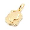 [G2339] - Gold Plated 'Virgin Mary' Pendant Golden