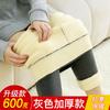 Lamb Wool Leggings Women's Autumn and Winter Outer Wear Fleece Thickened Thermal Pants High Waist Pure Cotton Extra Thick Tight Cotton Pants