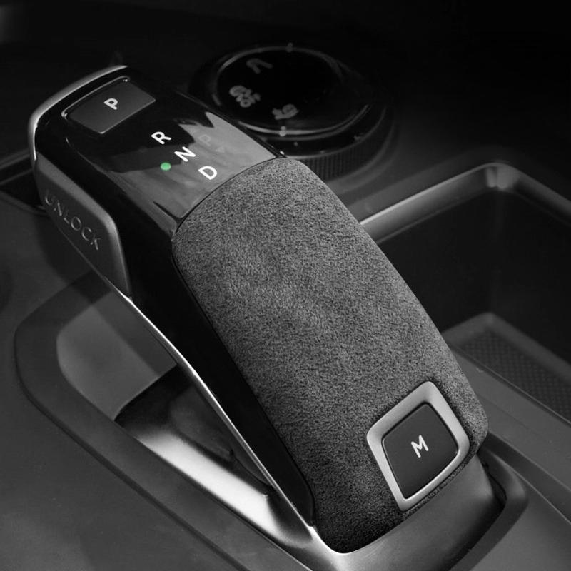Для Peugeot 508L 4008 5008 DS7 DS9 Ручка переключения передач Чехол из замши Противоскользящая накладка на ручку рычага переключения передач Аксессуары для интерьера